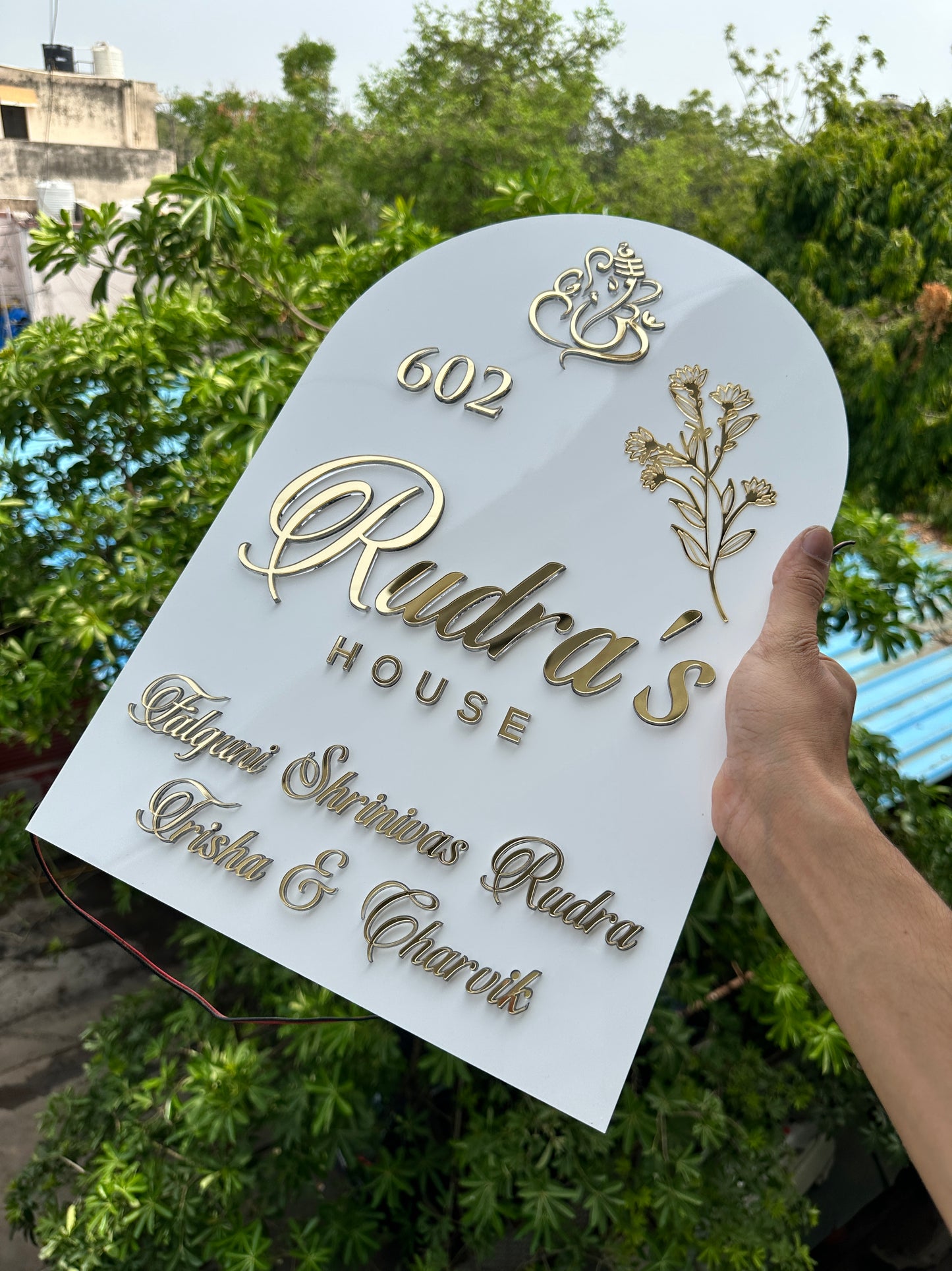 Rudra Name plate