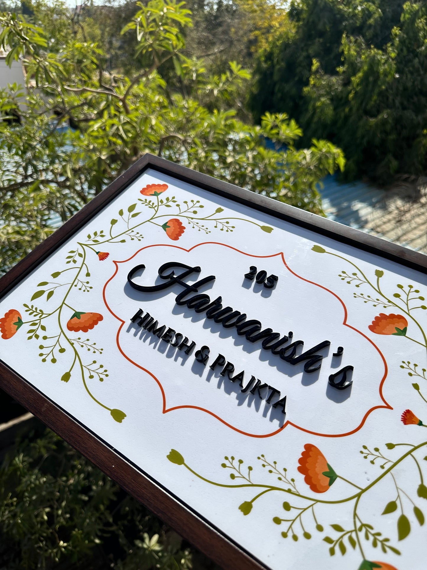 Harwanis nameplate