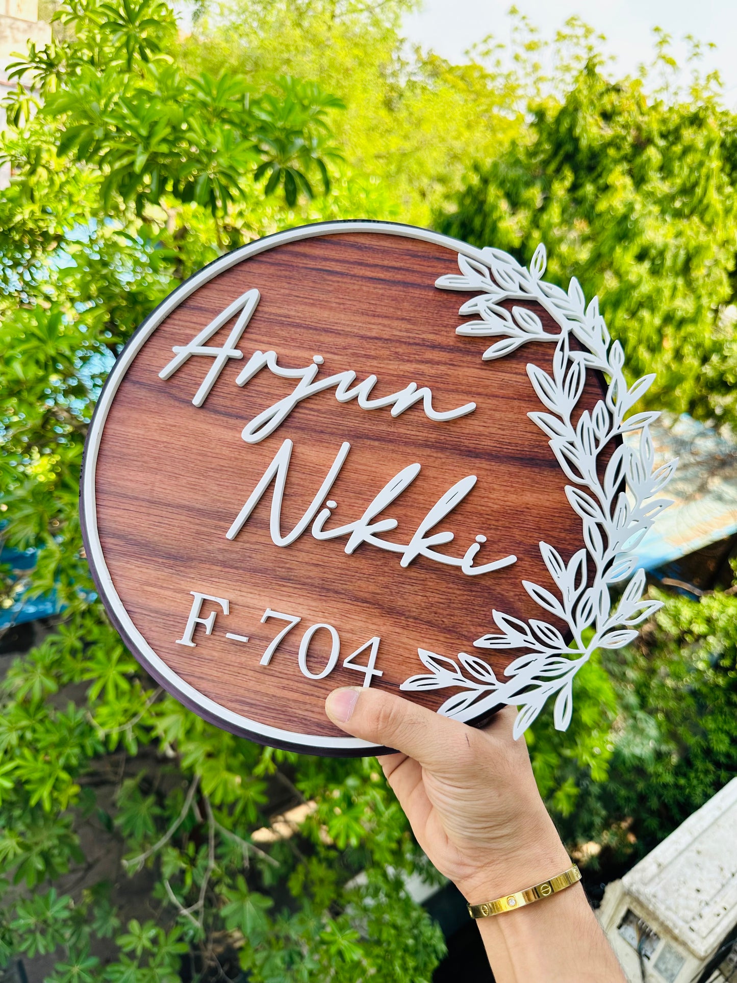 Flower plate