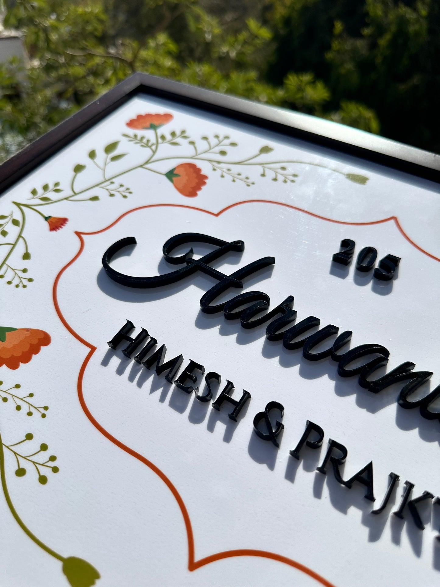 Harwanis nameplate