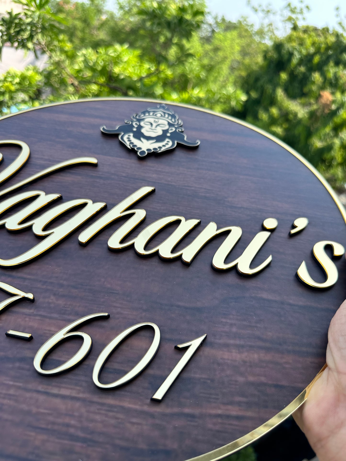 Hanumanji name plate