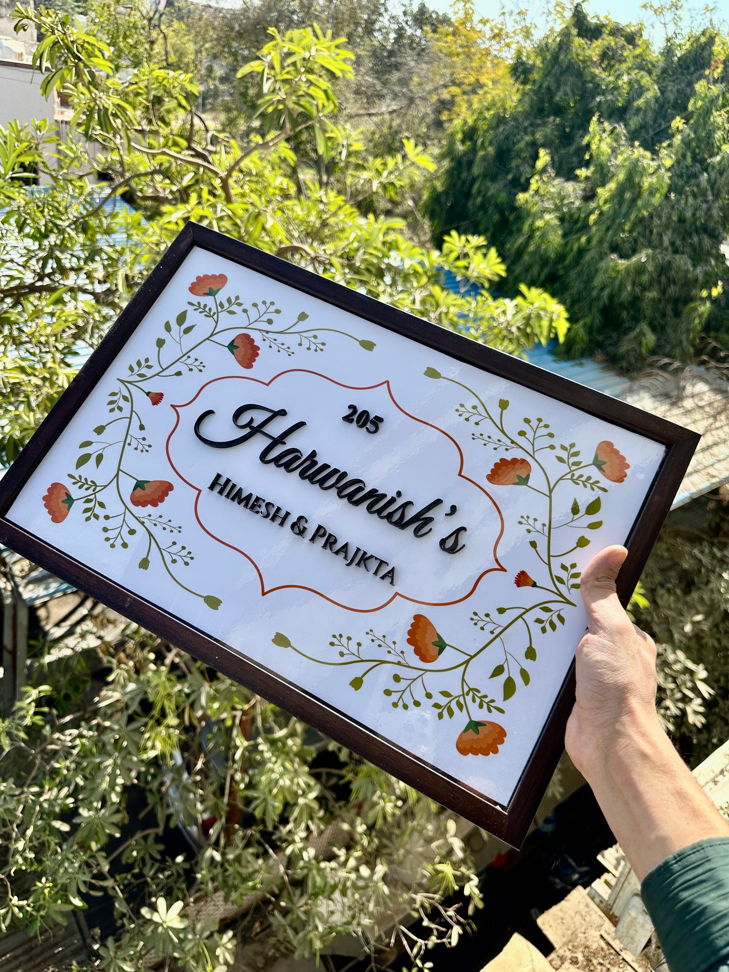 Harwanis nameplate