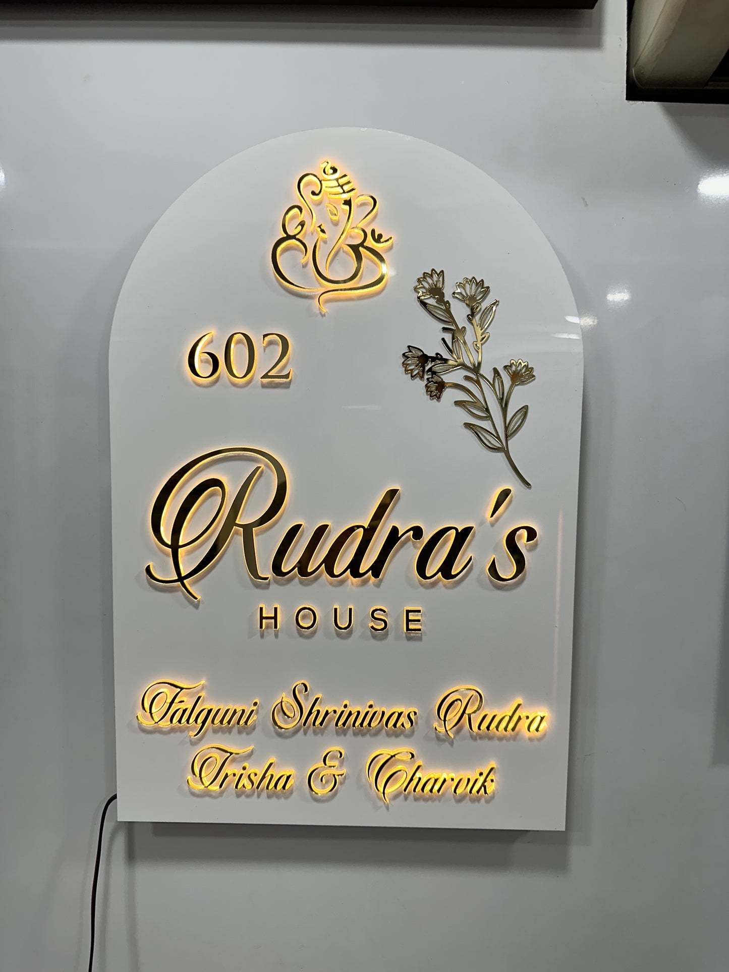 Rudra Name plate