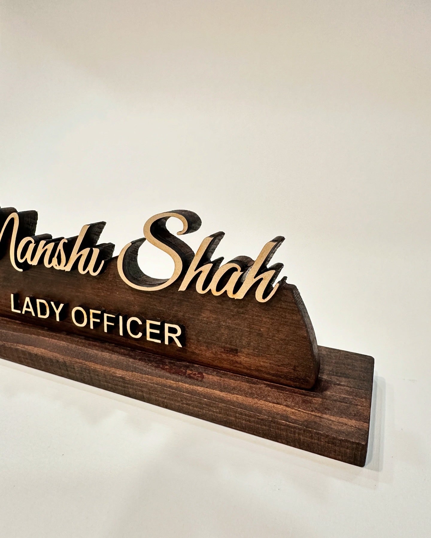 Ashok Stambh Desk Plate