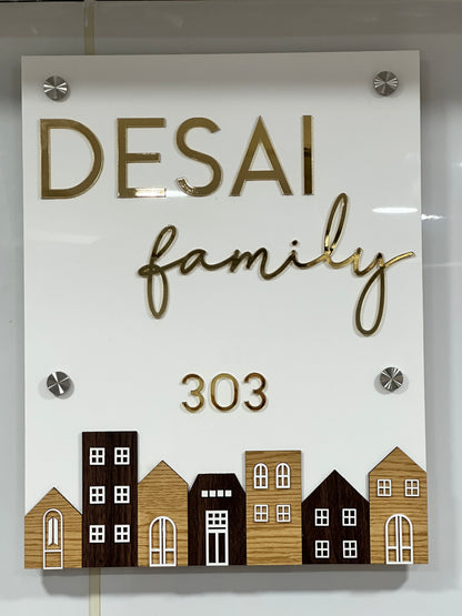 City Nameplate
