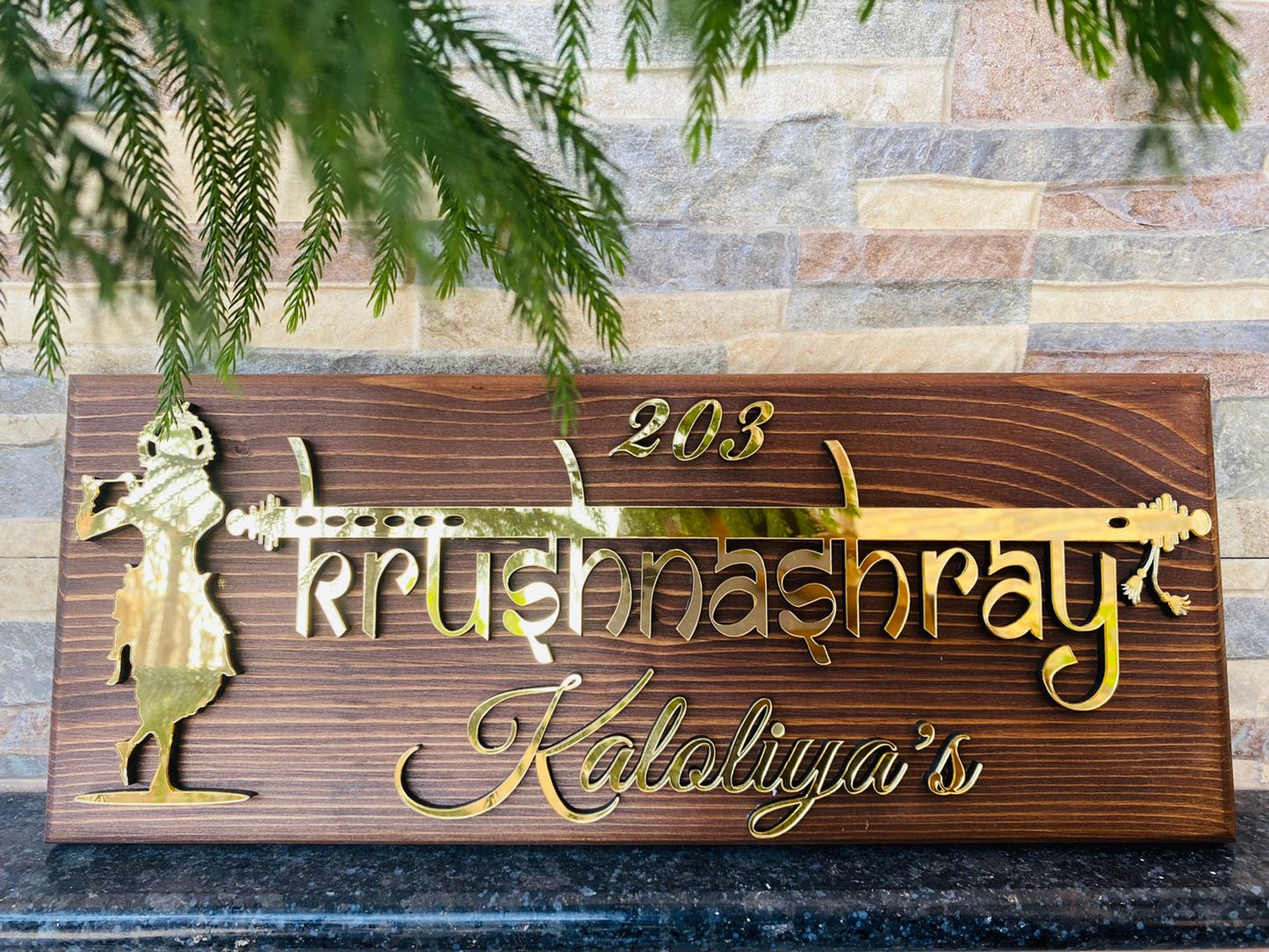Krishnashray nameplate