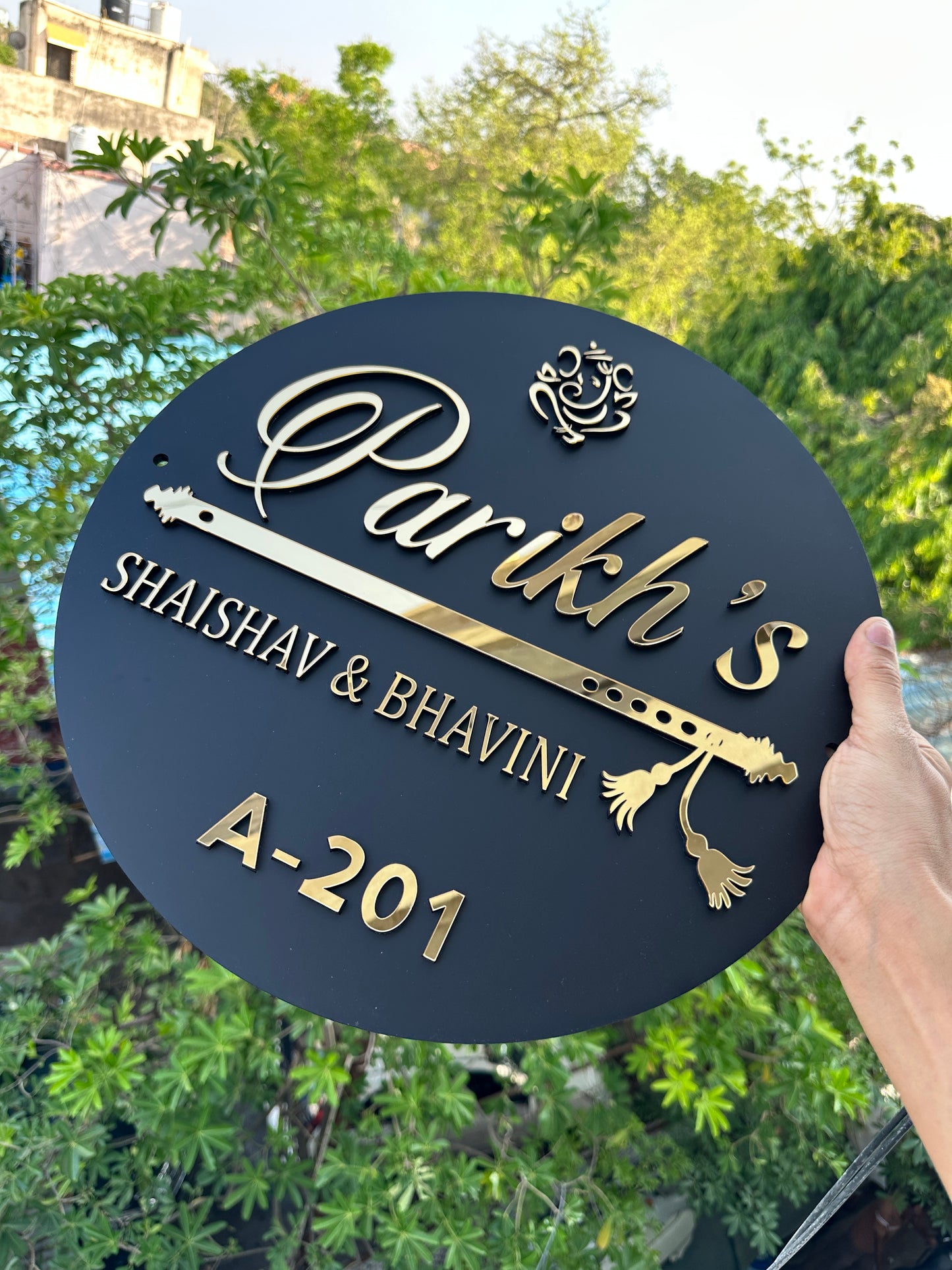 Parikh’s Name plate