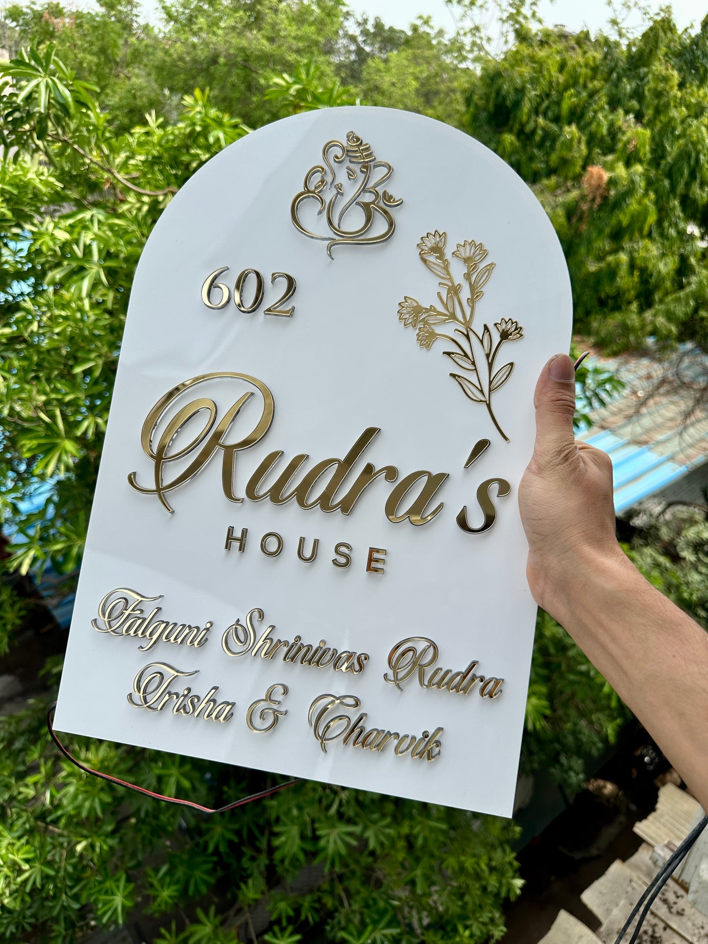 Rudra Name plate