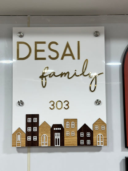 City Nameplate