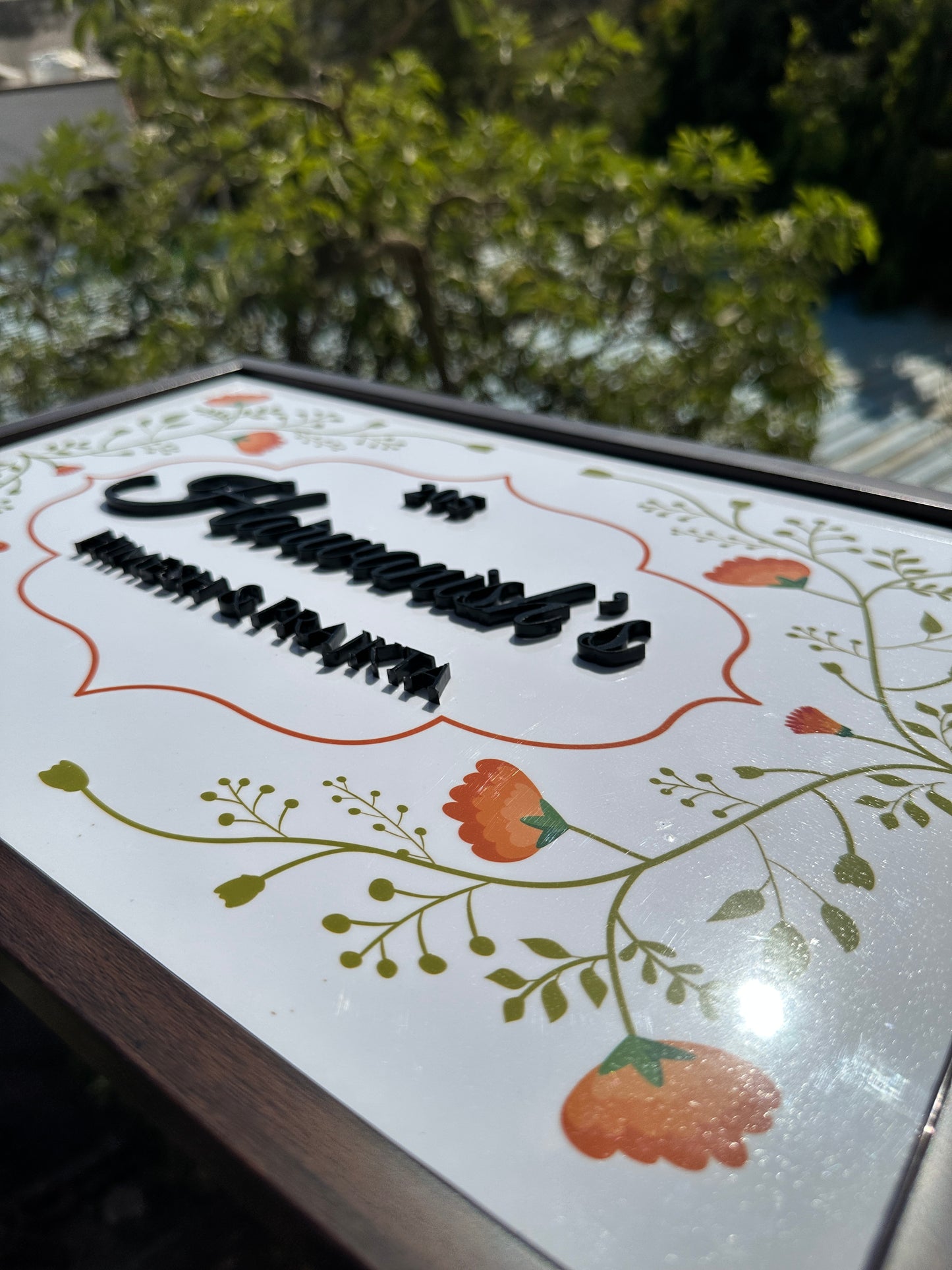 Harwanis nameplate
