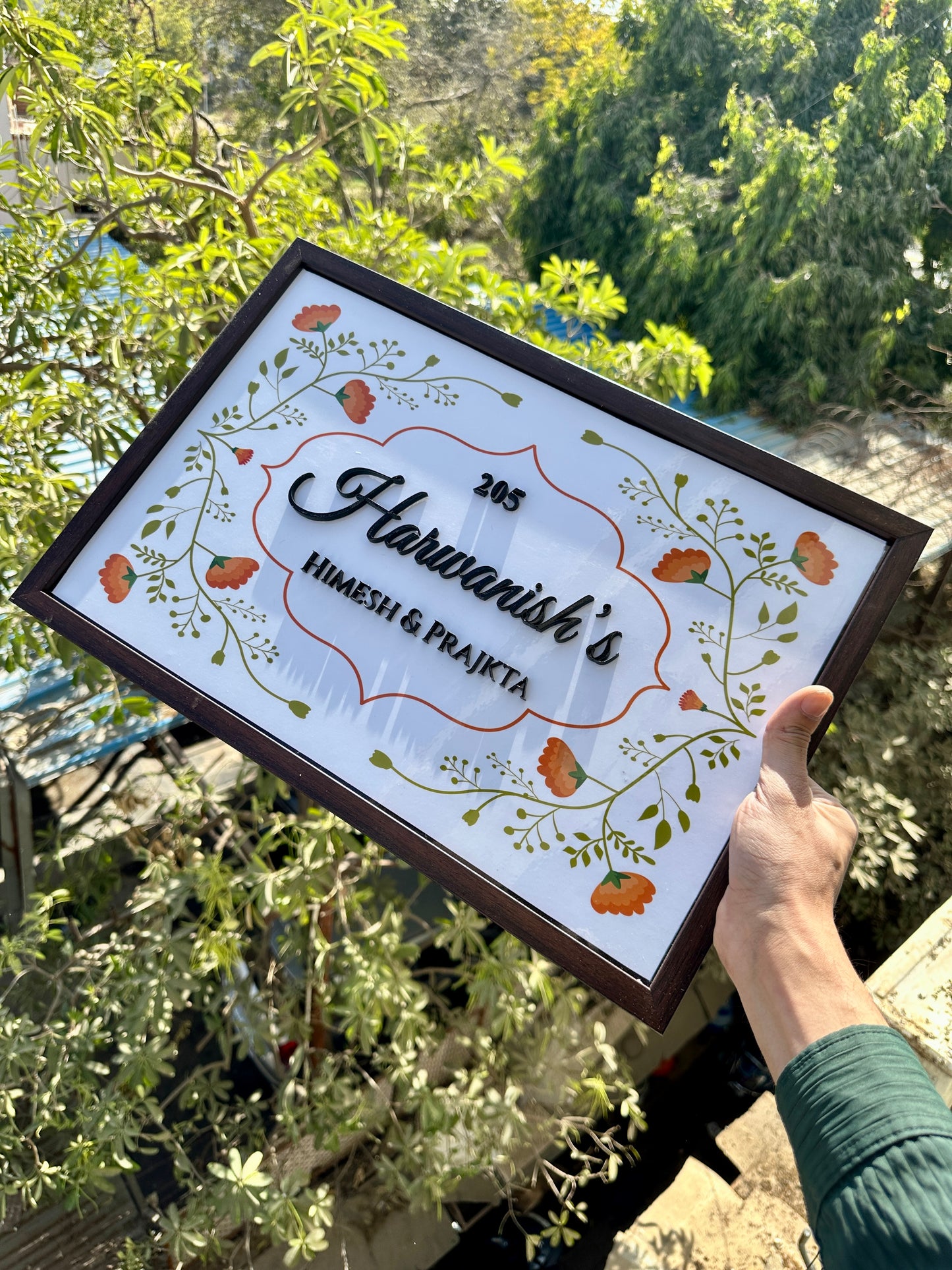 Harwanis nameplate
