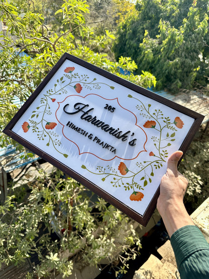 Harwanis nameplate