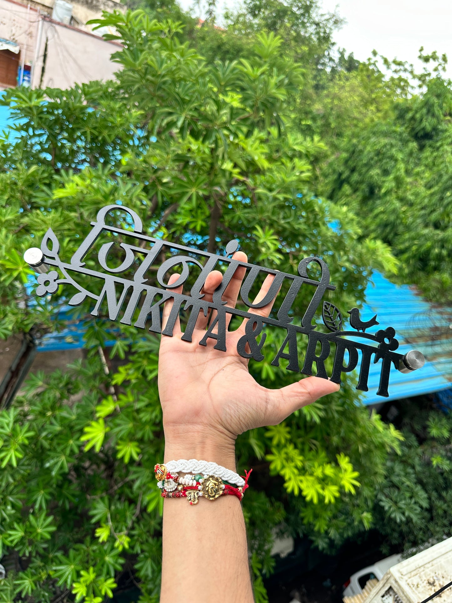 Metal laser cutting Font