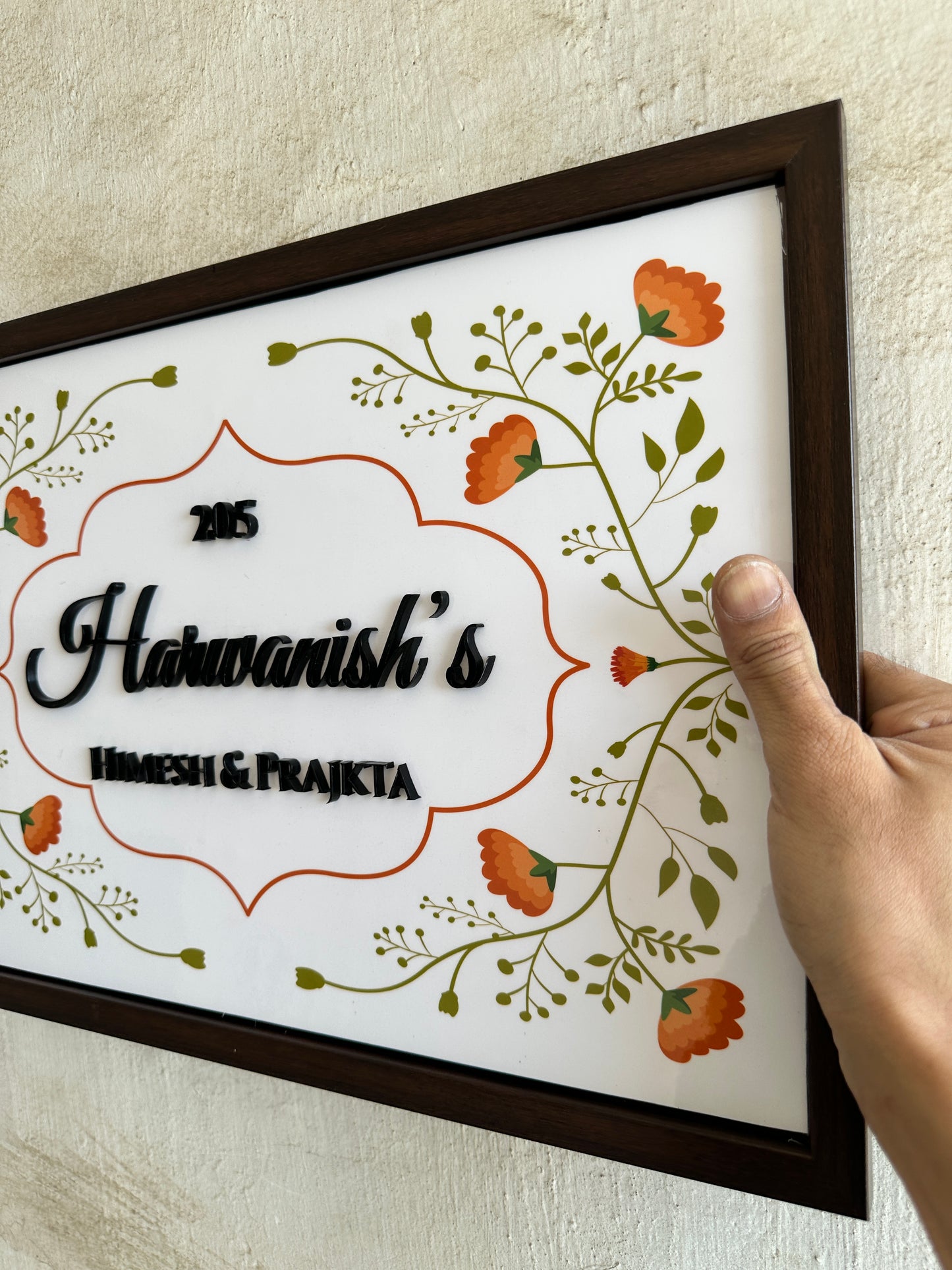 Harwanis nameplate