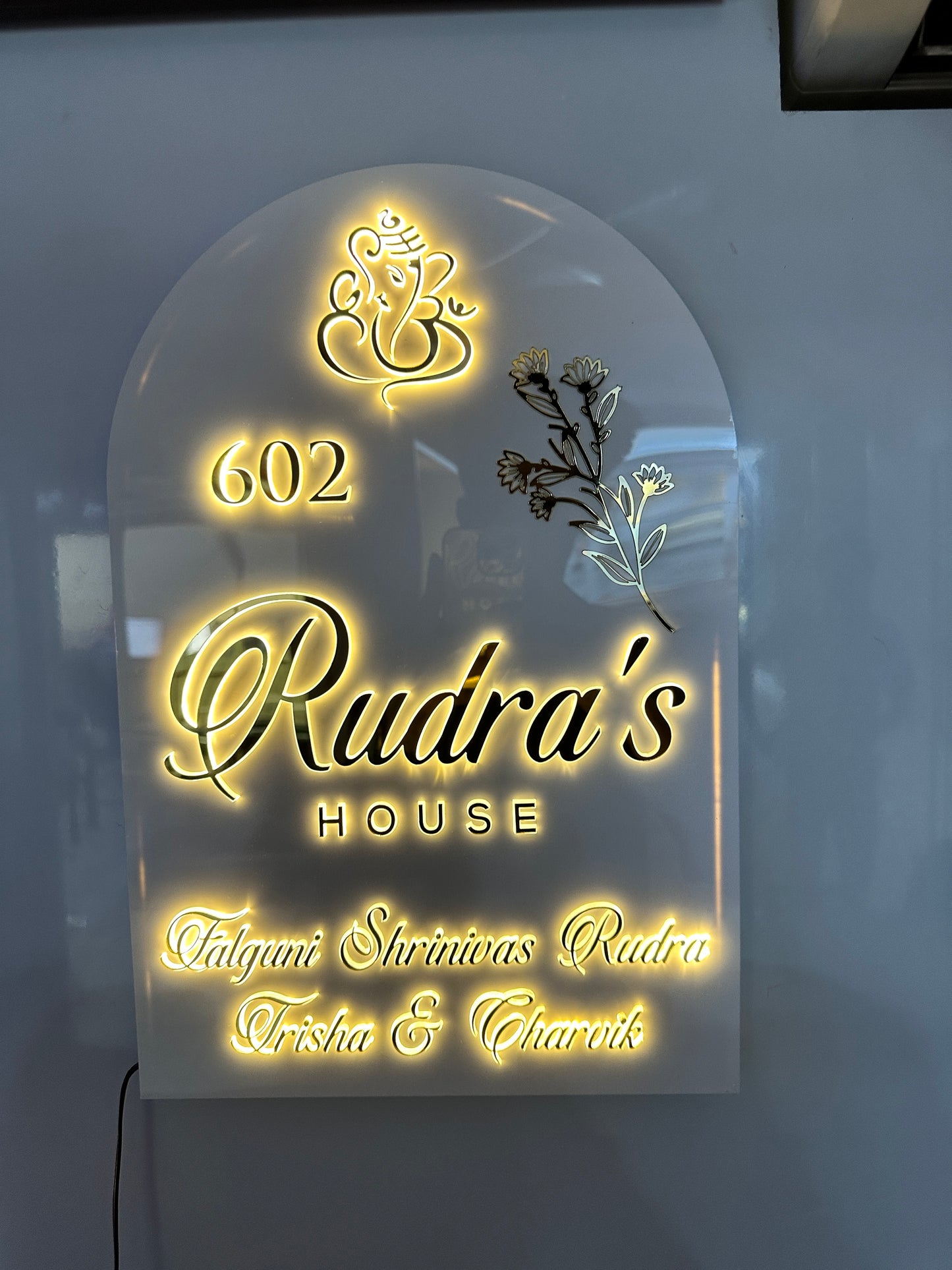 Rudra Name plate