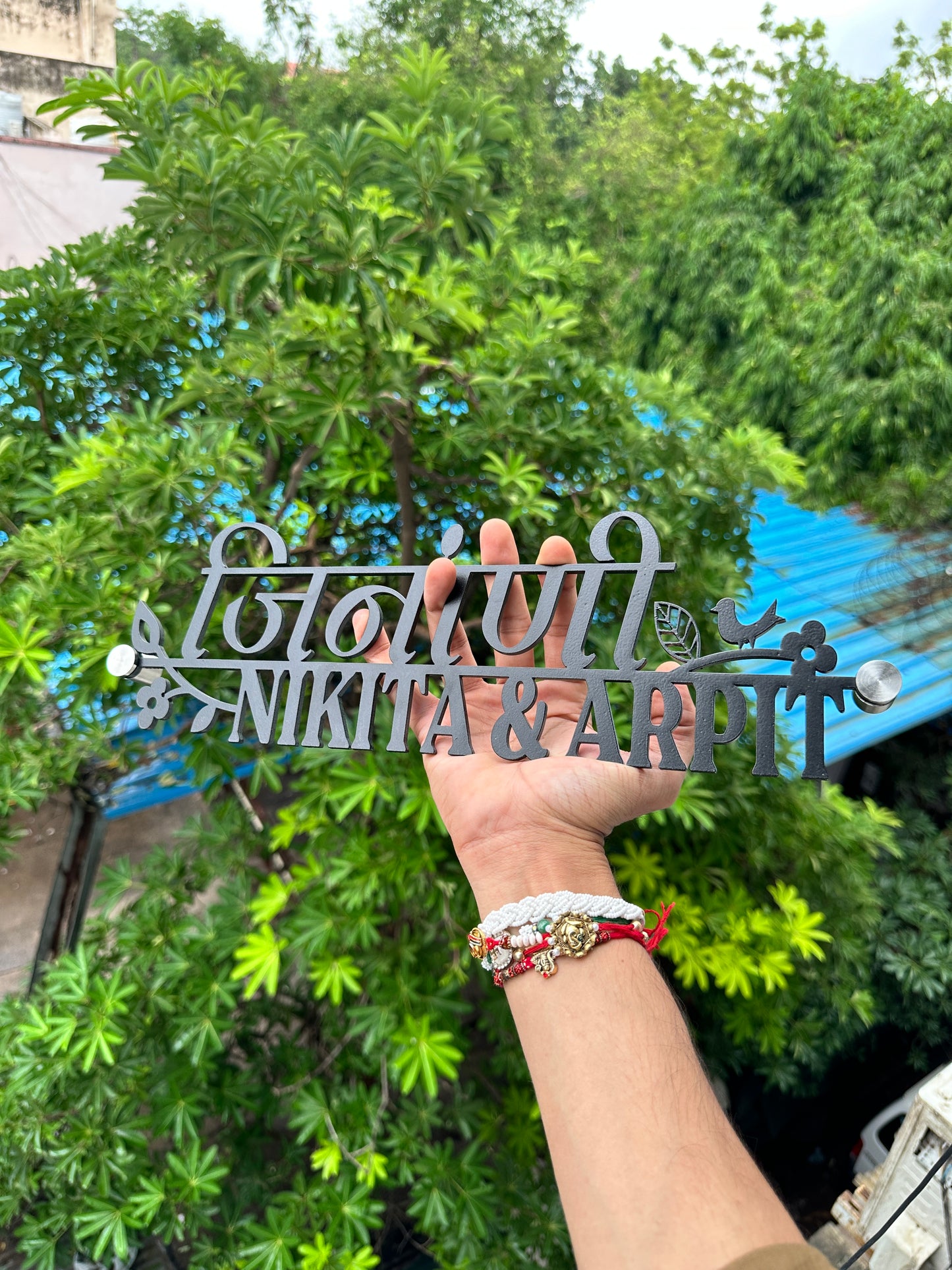 Metal laser cutting Font