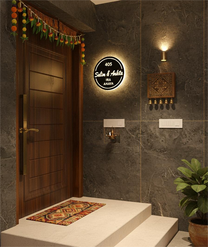 Salim ans Ankita (LED Plate)