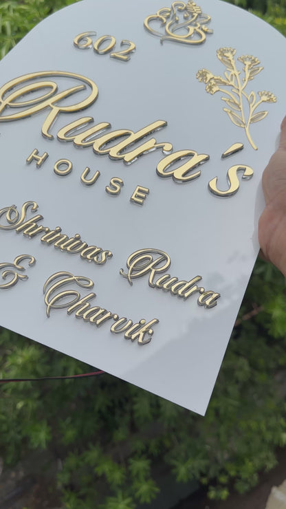 Rudra Name plate