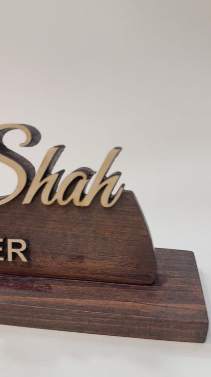 Ashok Stambh Desk Plate
